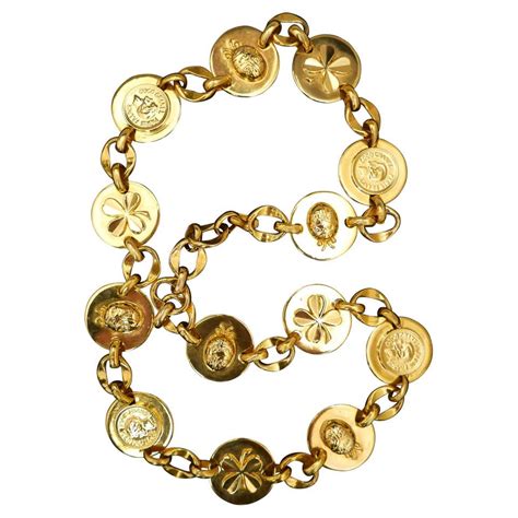 chanel clover necklace|Chanel necklace online shop.